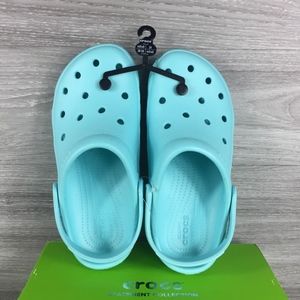 icy blue crocs